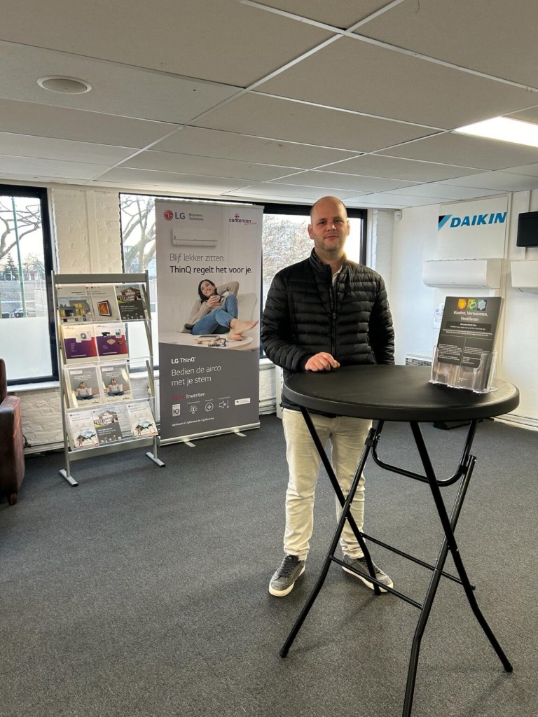 Niek Lafeber, installateur Airco Techniek Oss